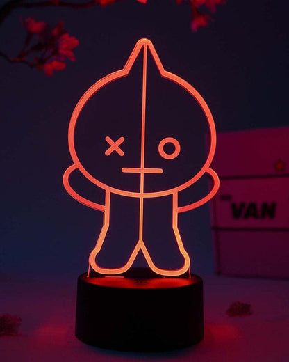 BT21© VAN LED Otaku Lamp