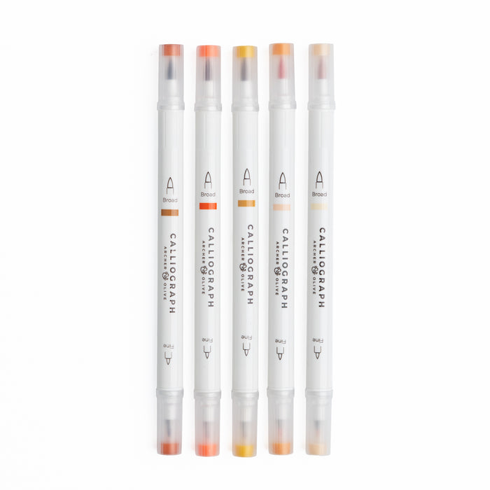 Burnt Orange Hues Set - Archer and Olive