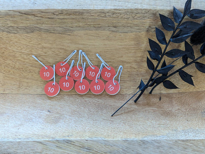 By The Tens Markers