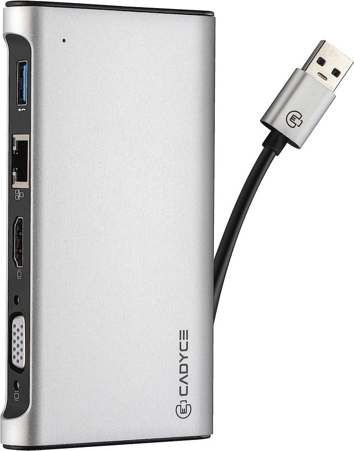 Cadyce CA U3TDS USB 3.0 Travel Docking Station
