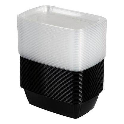 Café Express, Espresso Coffee Plastic Containers and Lids 50 Units / 25 sets, Ideally for events & restaurants. - 3825 ebuystt