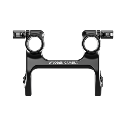 cage mount top dual rod clamp front