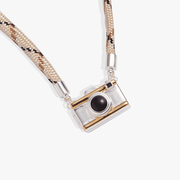 Camera Locket Necklace