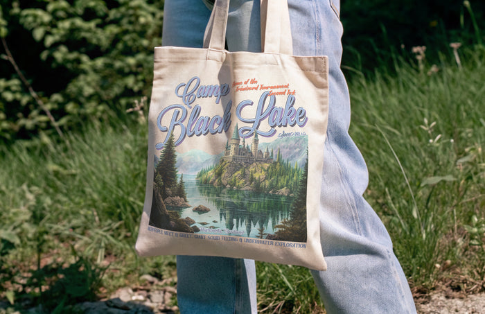 Camp Black Lake Tote / Sand