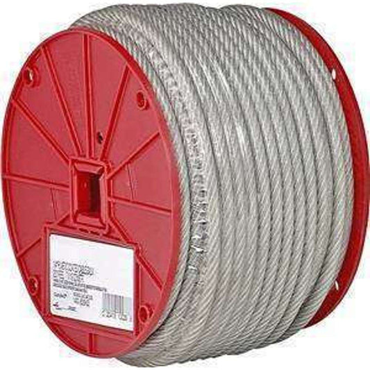 Campbell Cable 3/16"/5mm Vinyl Coated to 1/4"/6.4mm