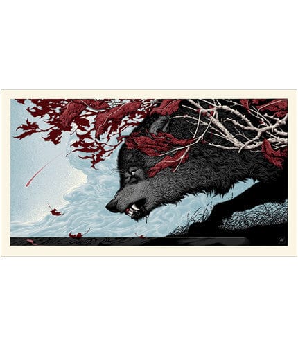 Canus Dirus Aaron Horkey poster