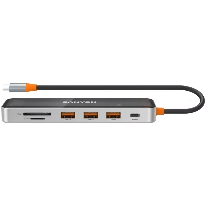 Canyon 7 PORT USB-C HUB DS-13 | CNS - TDS13 Canyon USB Hub Euronics Ireland