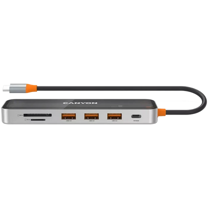 Canyon 7 PORT USB-C HUB DS-13 | CNS - TDS13 Canyon USB Hub Euronics Ireland