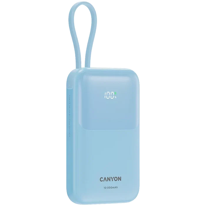 Canyon Power Bank OnPower 10,000 mAh | CNS-CPB101BL Canyon Powerbank Euronics Ireland