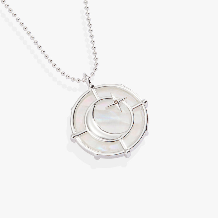 Capricorn Zodiac Double-Sided Charm Necklace