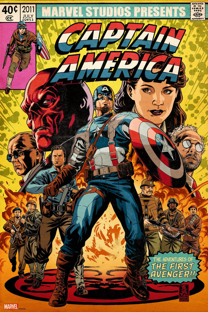 Captain America: The First Avenger Poster
