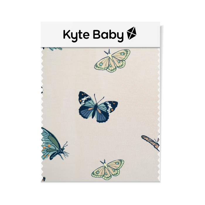 Blush Butterfly fabric swatch
