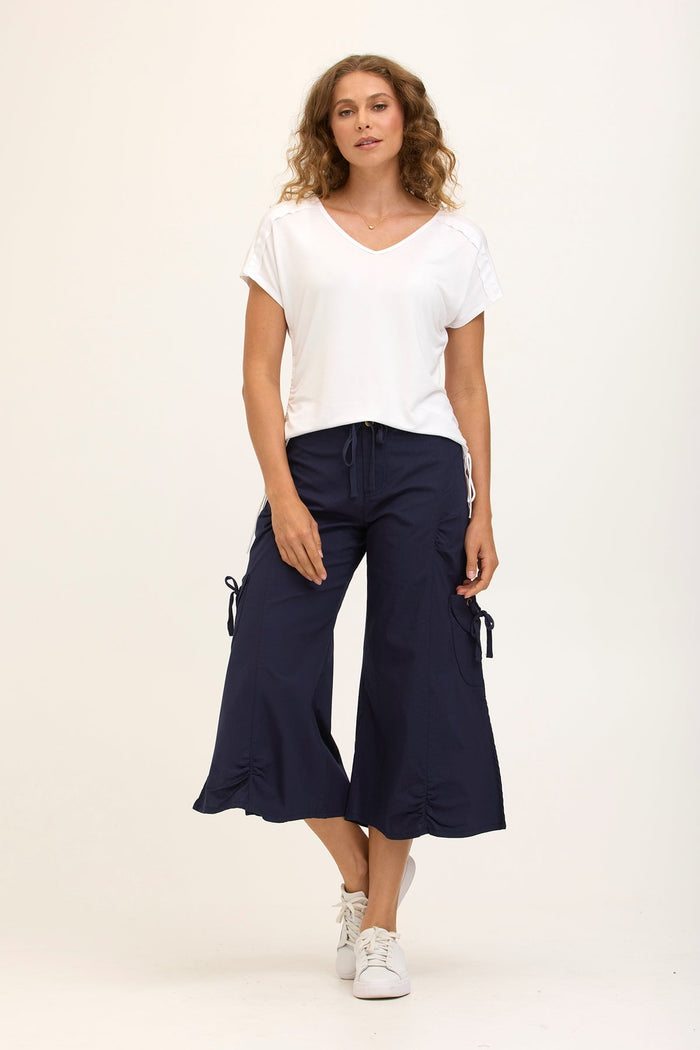 Core by XCVI Cargo Gaucho Crop