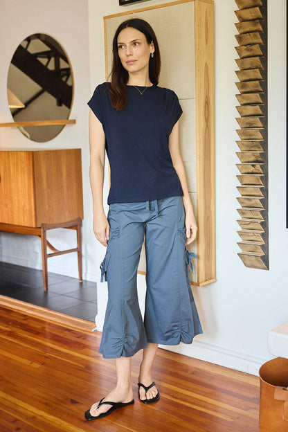 Core by XCVI Cargo Gaucho Crop