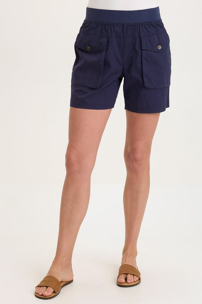Wearables Carlo Poplin Yoked Waist Short