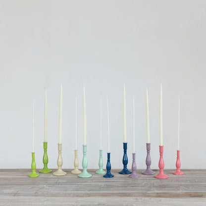 Cast Iron Taper Holder, 6 Colors (Holds 1/2" Taper)