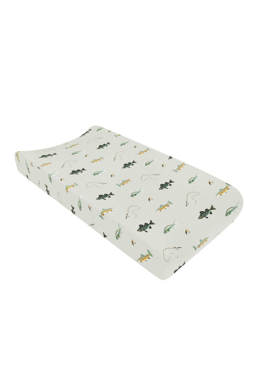 Kyte Baby Change Pad Cover Fishing Change Pad Cover in Fishing