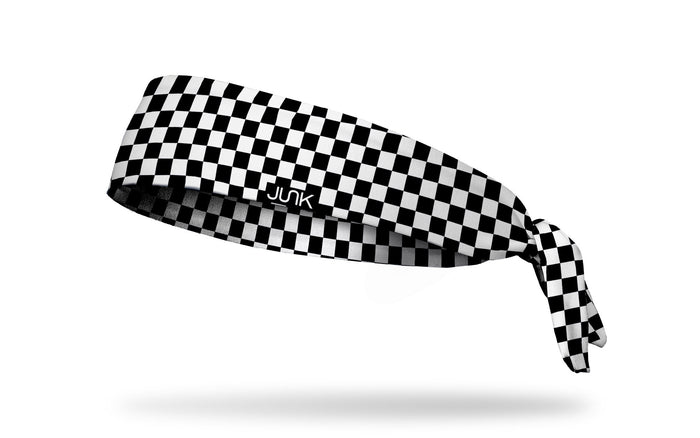 Checkered Flex Tie Headband - View 1