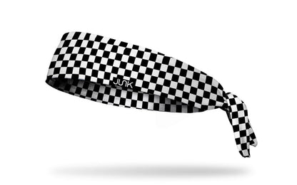Checkered Flex Tie Headband - View 1