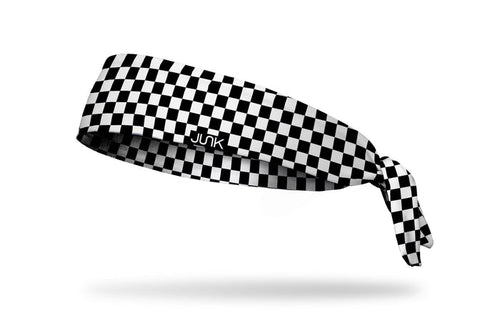Checkered Flex Tie Headband - View 1