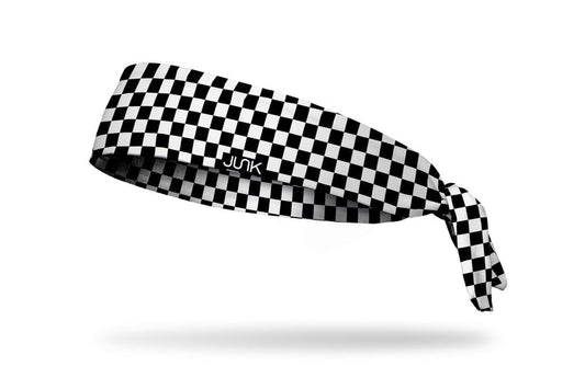 Checkered Flex Tie Headband - View 1