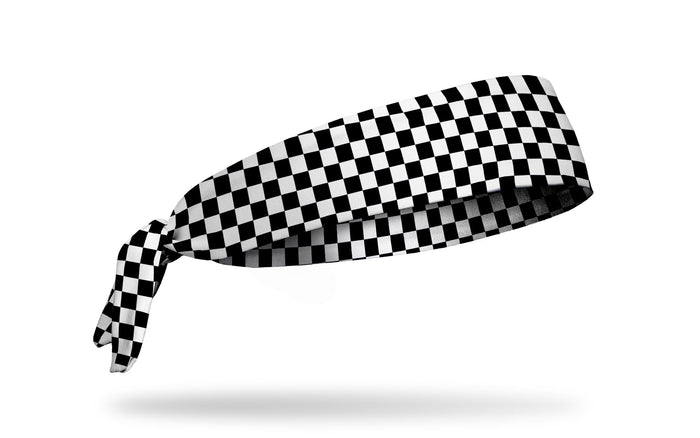 Checkered Flex Tie Headband - View 2