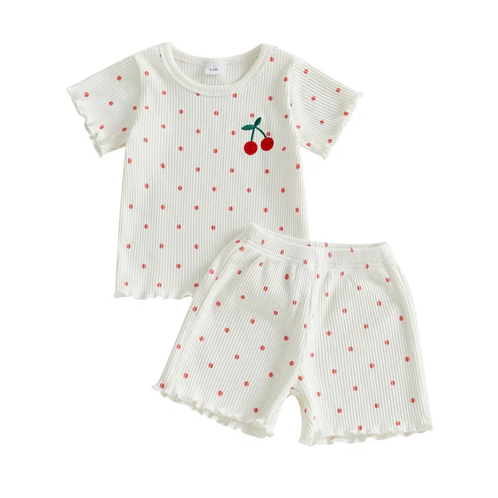 CHERRIES Polka Dot Outfit