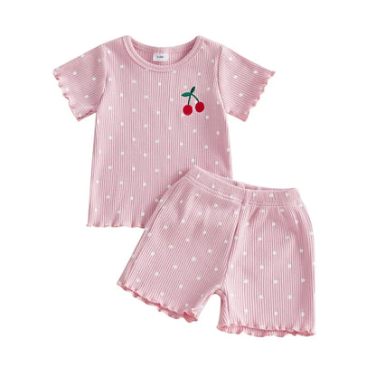 CHERRIES Polka Dot Outfit