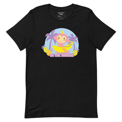 Chi Chai Monchan Banana Boat Tee Apparel Printful Black XS