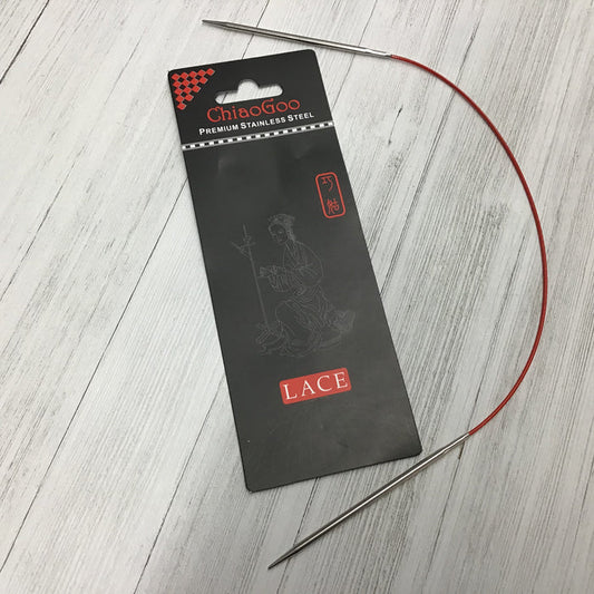 ChiaoGoo Red Lace Needles 16”