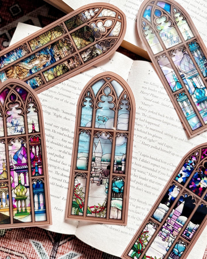 Christmas Castle Bookmark Set