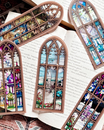 Christmas Castle Bookmark Set