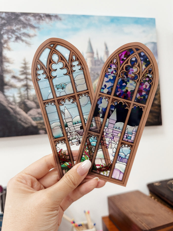 Christmas Castle Bookmark Set