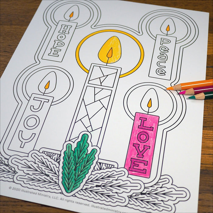 Christmas Coloring Pages: Volume 2