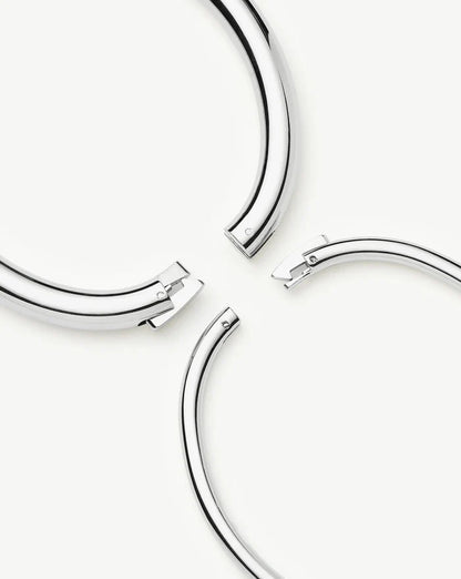 Chunky Bangle Set | Platinum Plated Bracelets Missoma