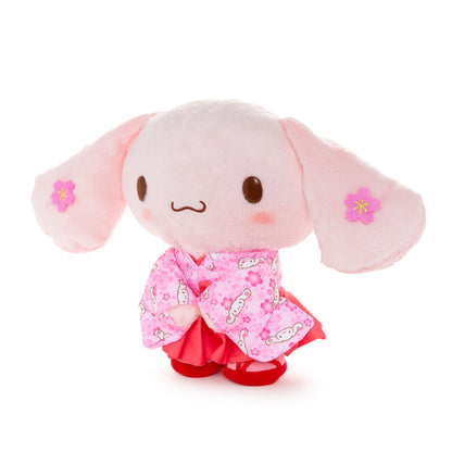 Cinnamoroll 10” Pink Standing Plush (Spring Kimono Series) Plush NAKAJIMA CORPORATION