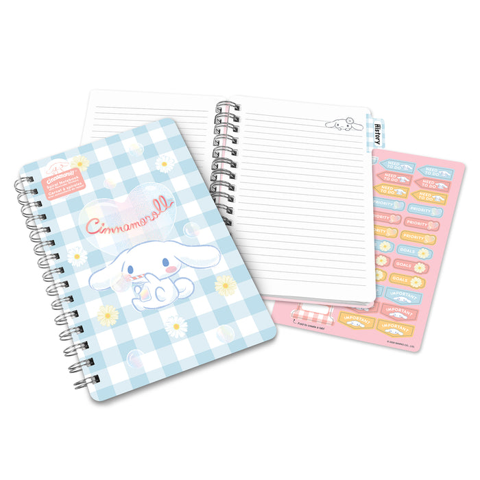 Cinnamoroll x Studio Oh! Sweet Daisies Agatha Notebook Stationery Orange Circle