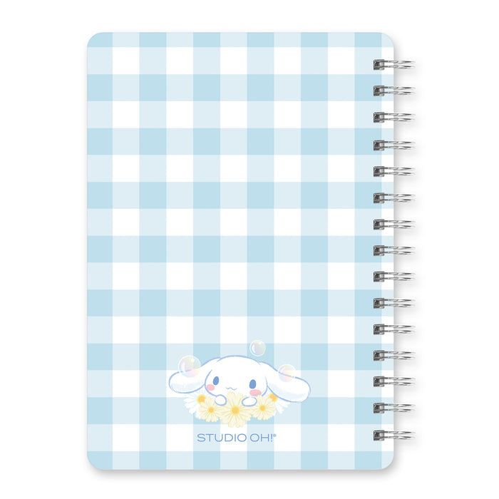 Cinnamoroll x Studio Oh! Sweet Daisies Agatha Notebook Stationery Orange Circle