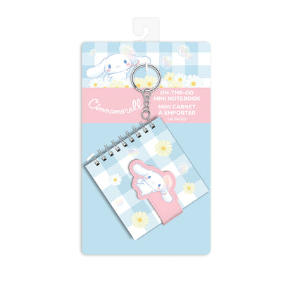 Cinnamoroll x Studio Oh! Sweet Daisies Mini Notebook Keychain Stationery Orange Circle
