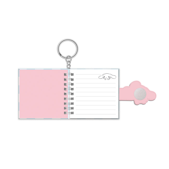 Cinnamoroll x Studio Oh! Sweet Daisies Mini Notebook Keychain Stationery Orange Circle