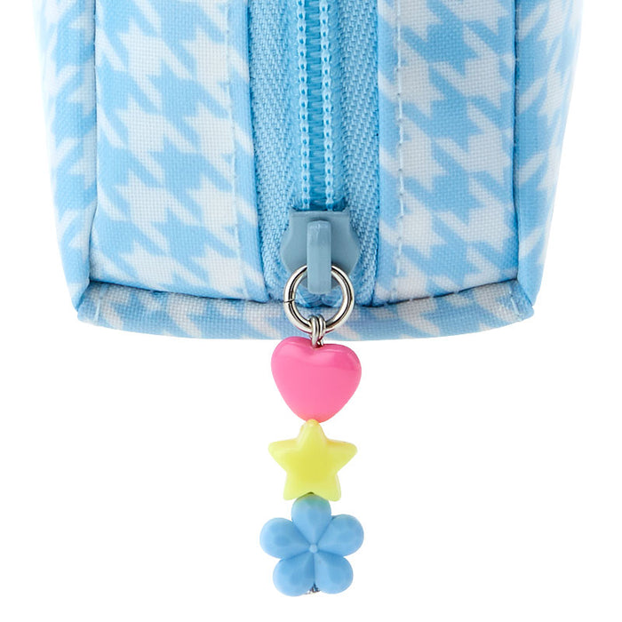Cinnamoroll Zipper Pouch (Floral Houndstooth Series) Bags Japan Original