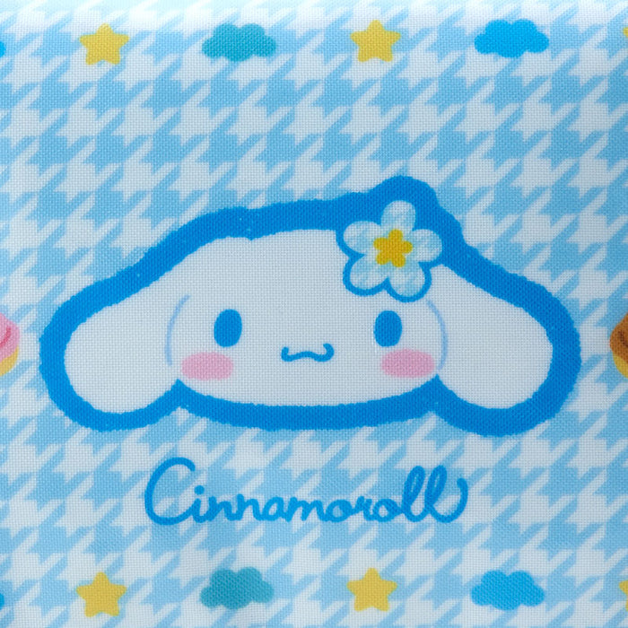 Cinnamoroll Zipper Pouch (Floral Houndstooth Series) Bags Japan Original
