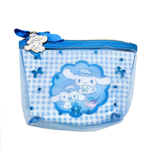 Cinnamoroll Zipper Pouch (Gingham Paperboy Series) Bags Global Original