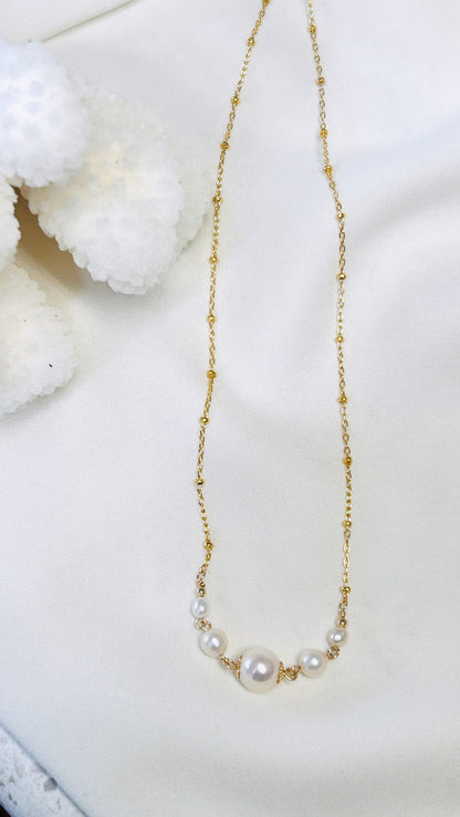 CLARICE necklace - Akoya pearl