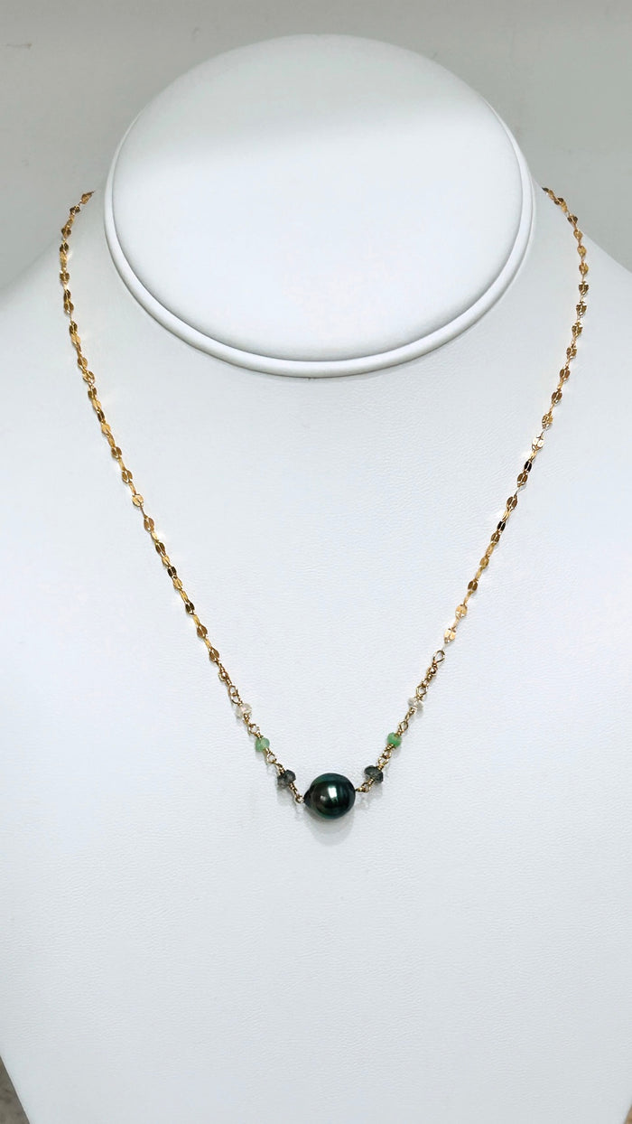 Clarice necklace - Emerald