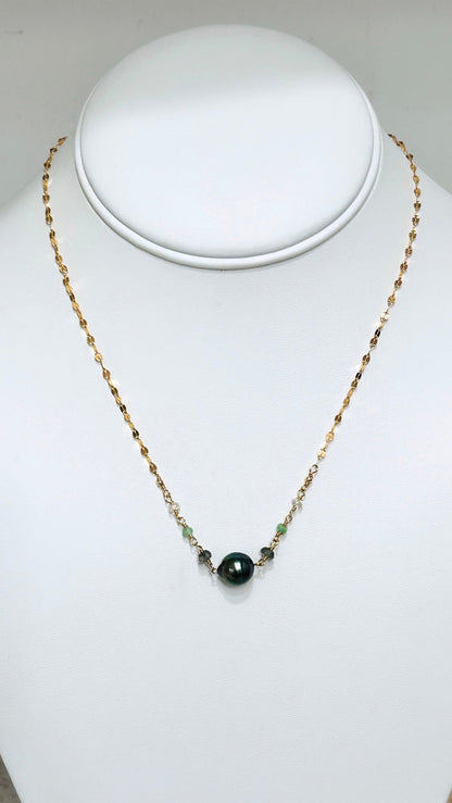 Clarice necklace - Emerald