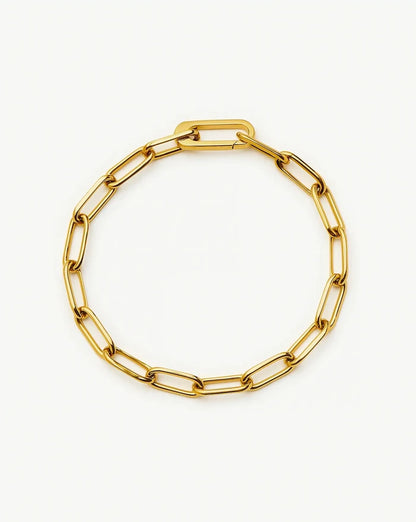 Classic Paperclip Chain Bracelet | 18k Gold Plated Bracelets Missoma