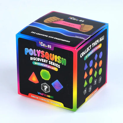 CMY Cubes Polysquish Discovery Series 1 - Squishy Sensory Fidget Toy