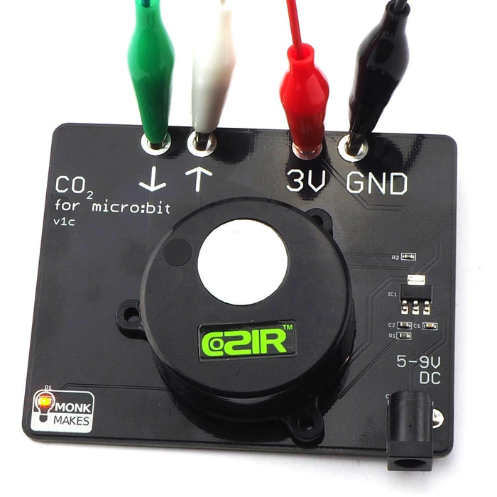 CO2 Sensor for micro:bit [Discontinued] by Monk Makes - The Pi Hut