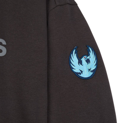 Coachella Valley Firebirds Womens Washed Black Crewneck